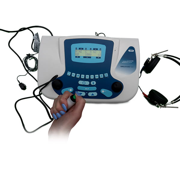 Audiometr-Sibelsound-SS-400-AOM-Diagnostyczny,-Przewodnictwo-Powietrzne,-Kostne,-Maskowanie