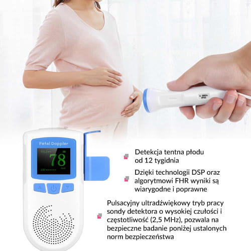 Detektor-tętna-płodu-PDC-Pregnant-Daily-Care-2.5MHz