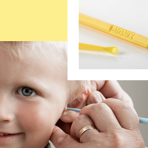 Safe-Ear-Curettes---Yellow-CeraSpoon®-50-sztuk