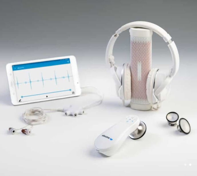 Stetoskop-eKuore-TEACHING-KIT-bezprzewodowy-WIFI--Nowy-wersja-2020