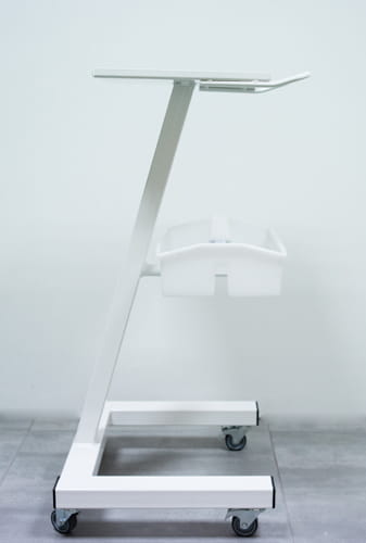Stolik-mobilny---wózek-do-aparatu-KTG-(kardiotokograf)-lub-EKG--(elektrokardiograf)