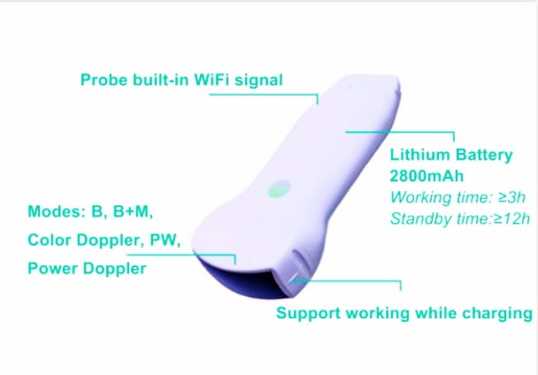 Ultrasonograf MyUSG WiFi / USB C10-RL USG