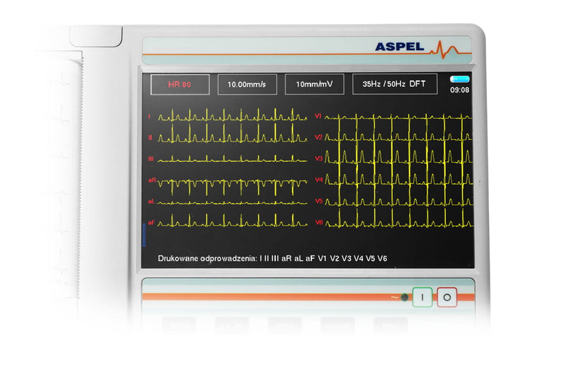 Elektrokardiograf Aparat EKG Orange v.07.105